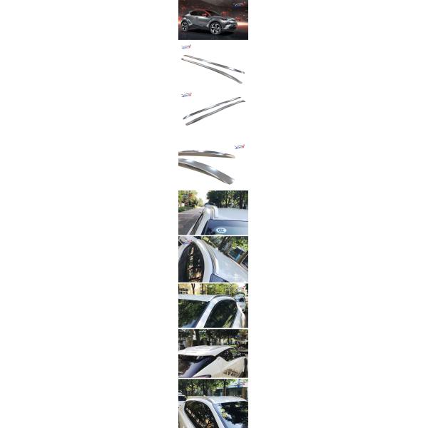 Flush Mounted Car Top Carrier Rails , C060 TOYOTA CHR Roof Box And Rails 