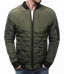 Cheap Thicker Quilted Lining Warm Waterproof Winter Jacket For Men V Neck Design for sale