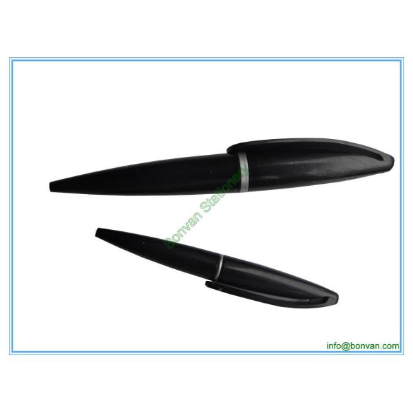 short promotional pen for resort use, printed resort pen