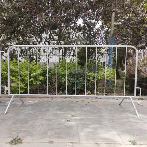 China Iso 9001 Physical Metal Crowd Control Barriers Road Safety Fence on sale