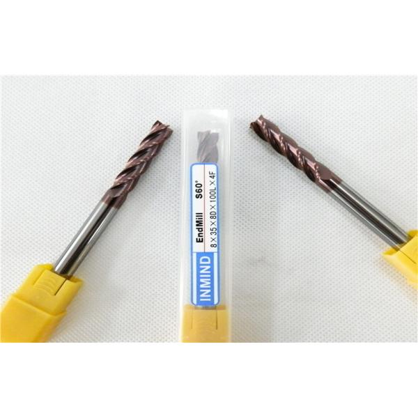 Long 4 Flute Carbide Square End Mill CNC Machine Cutting Tool