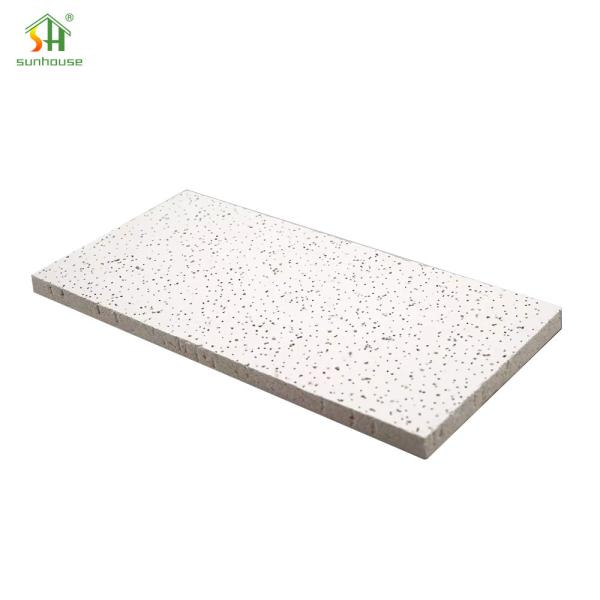 Waterproof Ceiling Tile Mineral Fiber Ceiling Tiles for Interior Exterior Decoration Use