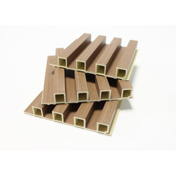 Wood Plastic Composite Interior WPC Wall Panel Fluted WPC Wall Panel