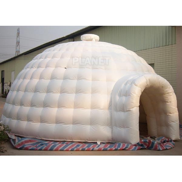 Outdoor Durable Igloo Dome Tent 7 X 7 X 4 M PVC Tarpaulin For Advertising