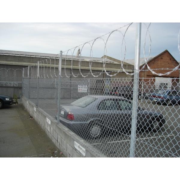 Hot Sales Residential Steel Chain Link Fence Supplies Form China