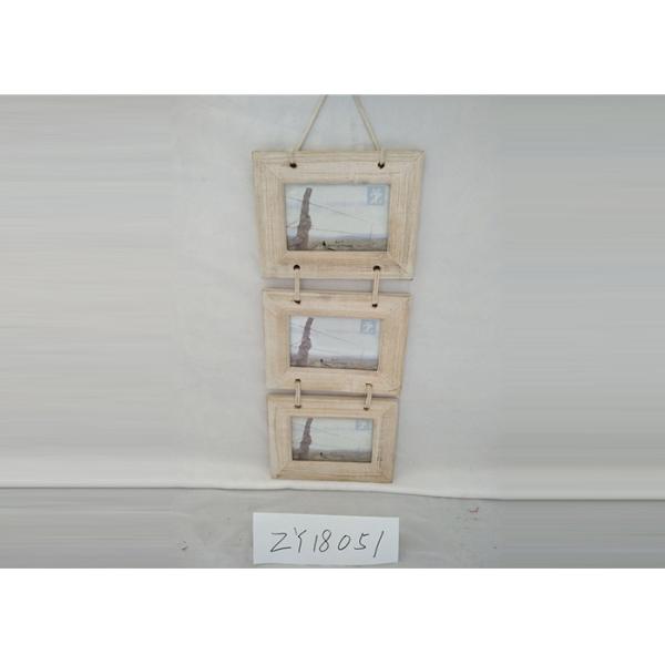 Customized Triple Frame 4x6 Album Picture Frames