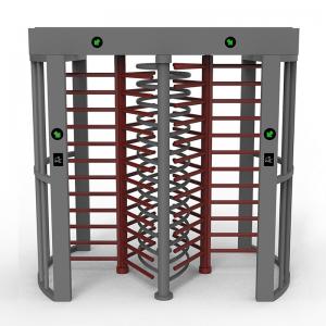 China 304 Stainless Steel Full Body Turnstile Automatic People Security Access Control System on sale