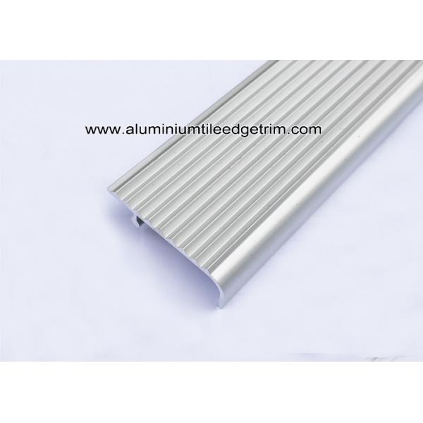 Extruded Grooved Aluminum Stair Nosing With Anti - Slip Protection
