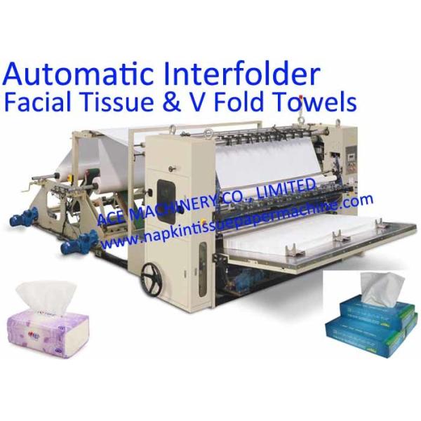 Facial Tissue Converting Machine With Fully Automatic Tissue Paper Packing Machine