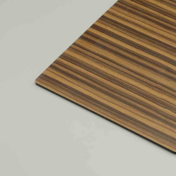 Teak Wood Grain Aluminum Composite Panel | PVDF Coating ACP Sheet For Interior & Exterior Wall Cladding