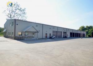 China Steel Frame Warehouse Construction Q235,Q355 Steel Metal Workshop on sale