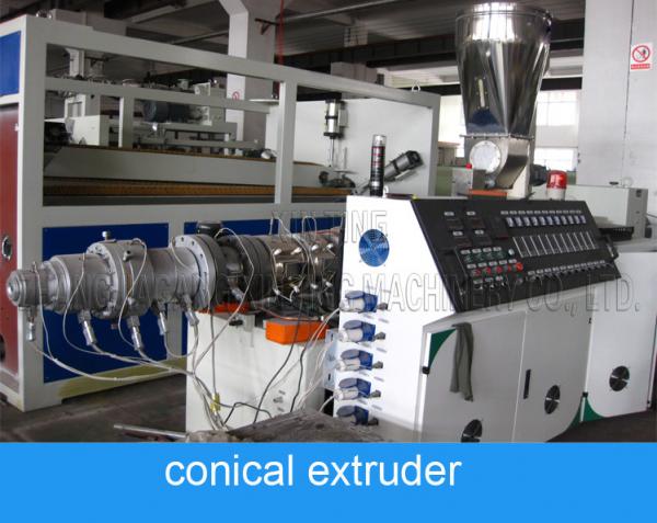 Quality High Speed Polycop Pipe And Pvc Pipe Extrusion Machine For Diameter 15mm 50mm wholesale