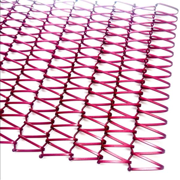 Electroplated Spiral Wire Mesh For Industrial Filtration / Automotive Industry