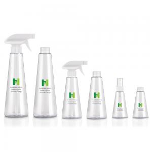 Cheap 400ML 200ML Plastic Spray Bottles 60ML Environment Friendly PET For Beauty Care for sale