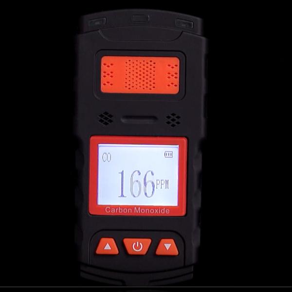 Explosion Proof Handheld Portable Co Alarm Gas Detector For Hazardous Environmen