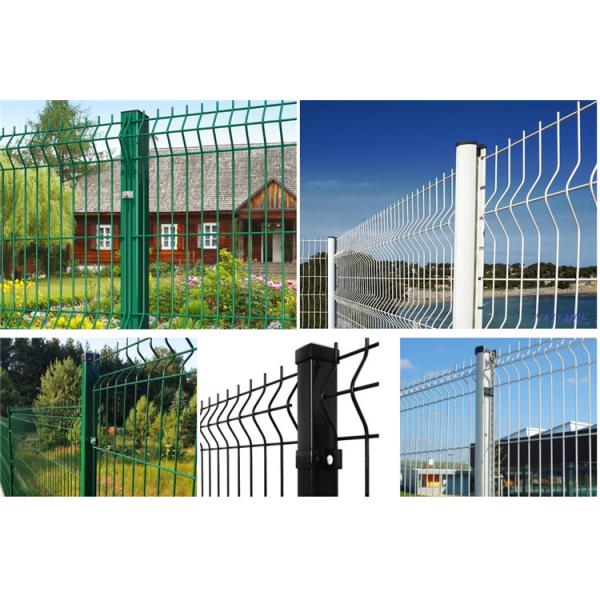 3D Welded Mesh Fencing Hot Dipped Galvanized RAL Color Customized