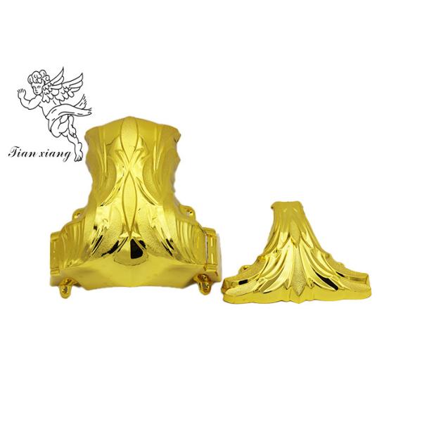 American Style Funeral Gold Or Silver Plastic  Casket Corner  1#