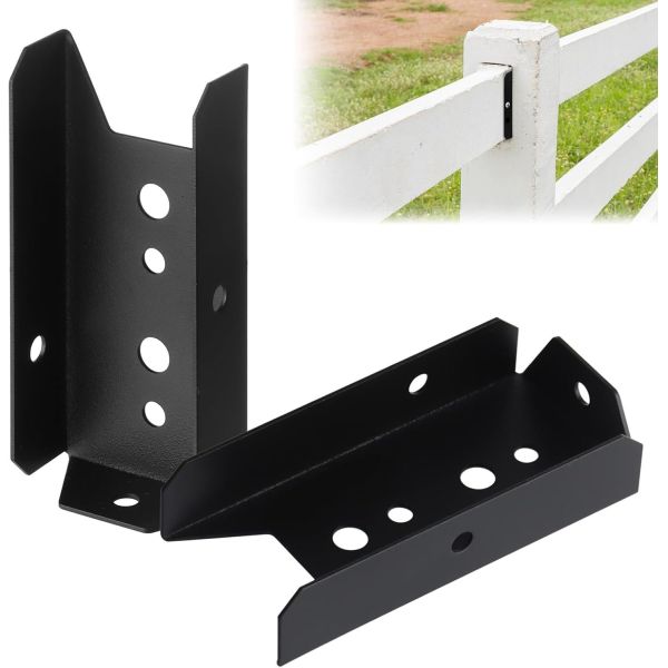 Deck Railing Brackets Connectors for 2x4 Wood Handrail Deck Stair Connectors