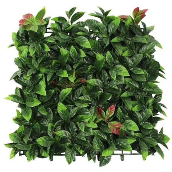 Natural Looking Artificial Green Wall Grass Low Maintenance Decoration
