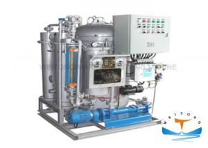 Cheap LCD Display Oily Bilge Water Separator With Fiber Filter And Membrane Permeation for sale