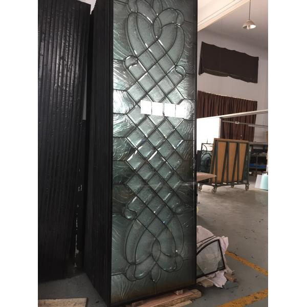 Clear Leaded Triple Glazed  Glass for Doors Windows with Patina came