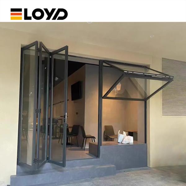 Coastal-Grade Aluminum Folding Window with Salt-Resistant Finish