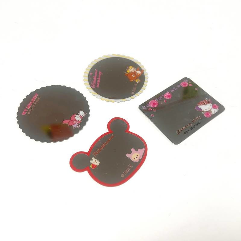 Cheap Mini Size Removable Mirror Soft With Silicone Glue Wholesale Gift And Souvenir for sale