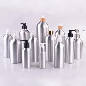 Cheap Silver Blue Aluminum Cosmetic Bottles Trigger Spray 0.6mm Thick ISO9001 for sale