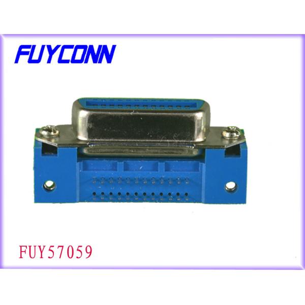 IEEE 1284 36 Pin Connector, Champ DDK Centronic PCB Right Angle Female Connector for Printer