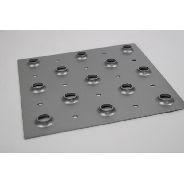 4.0mm Raised Grip Strut Plank Grating Round Hole Floor Safety Slip Resistant