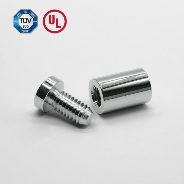 Hollow Stainless Steel Advertising Glass Fixing Standoff Bolt Screw