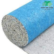 Cheap PU 10mm Foam Carpet Underlay Soft Carpet Padding With Non Woven Film for sale
