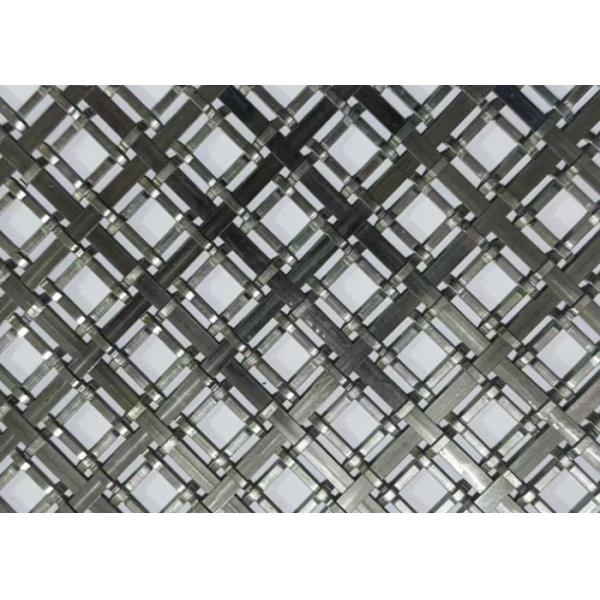 Decorative Metal Mesh Curtain  Stainless Steel 304 For Interior Design