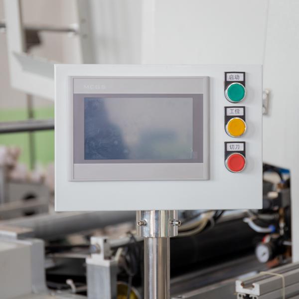 Design Automatic Cling Film And Aluminum Foil Paper Roll Slitting And Rewinding Machine