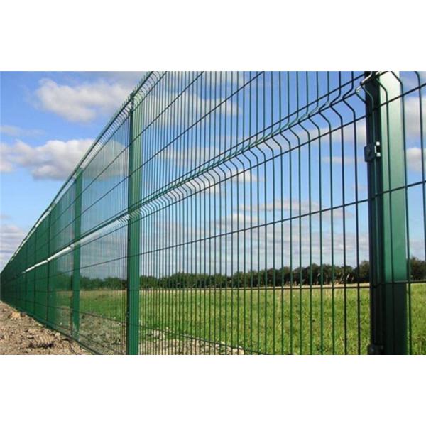 Curved Welded Wire Mesh Fence Panel For Garden With 50x100mm Hole Size