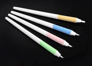 China 25G Disposable Microblading Pen with Silicon Rubber Grip / Microblading Supplies on sale