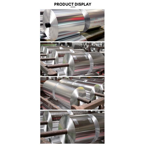 Aluminum Foil for Disposable Aluminum Foil Containers | For Food Trays, Baking Pans & Takeaway Packaging | Wide Temperature Range & Tear-Resistant
