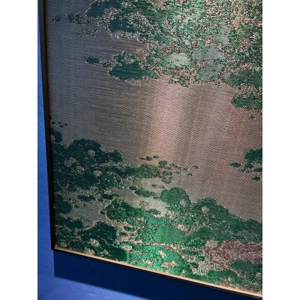 0.4mm Thickness Art Copper Mesh Wallpaper For Sophisticated And Luxurious Interiors