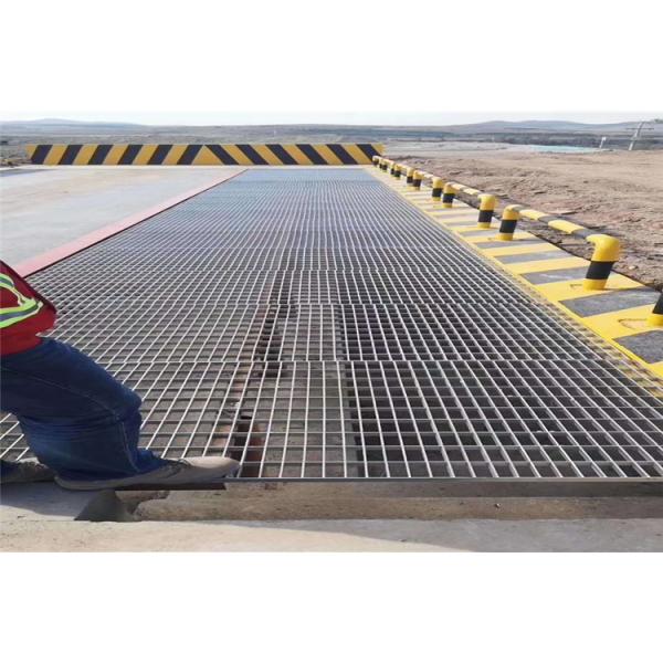 Light Steel Bar Grating Galvanised Metal Channel Grating Silver