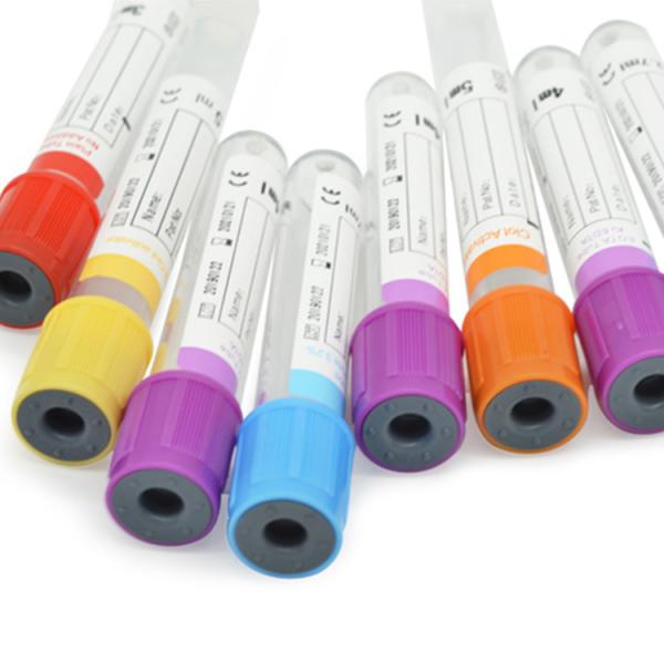 Customization 10ml blood collection tube Disposable Glass Plastic Lavender Cap