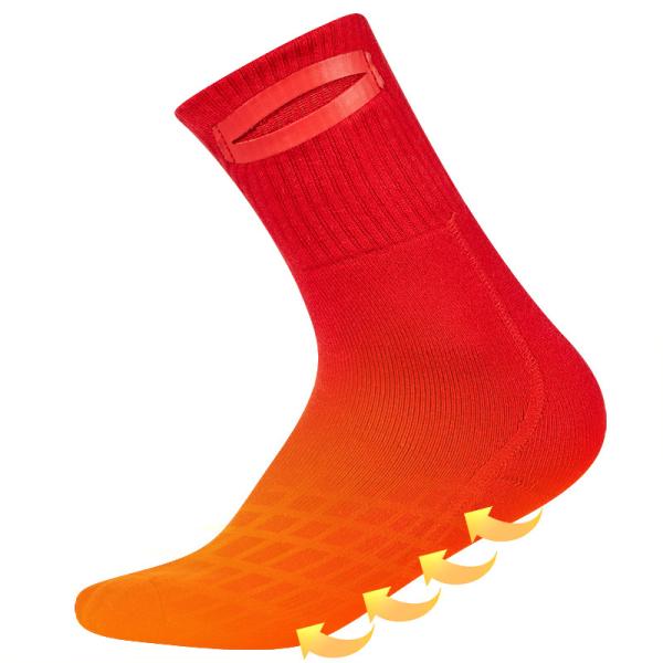 Black Thermal Graphene Far Infrared Heat Anti Bacterial Electric Socks Heated Winter