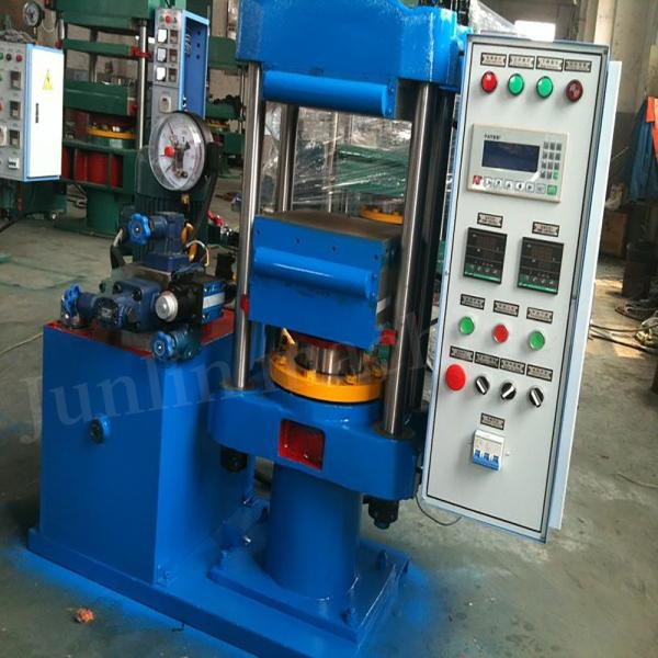 Electrical Heating Hydraulic Rubber Vulcanizing Press Machine 2 Working Layers