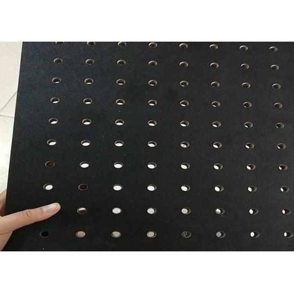 750kg/m3 MDF Pegboard Wood Photo Frame Perforated Hardboard With Holes