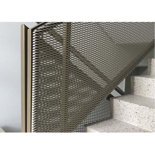 Expanded Metal Balustrade and Railing Infill Panels Safety , Robust And Durable