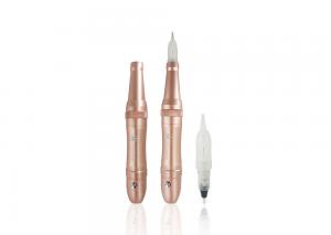 Cheap Gloden Patable Permanent Makeup Machine Needle Cartridge Pen 110-240V 50 / 60Hz for sale