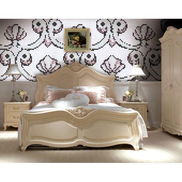 Tile mosaic designs recycled glass mosaic pattern for bedroom design