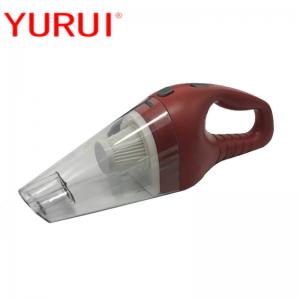 Cheap Plastic Car Vacuum Cleaner Red DC12v Portable Cigarette Lighter Washable Filter for sale