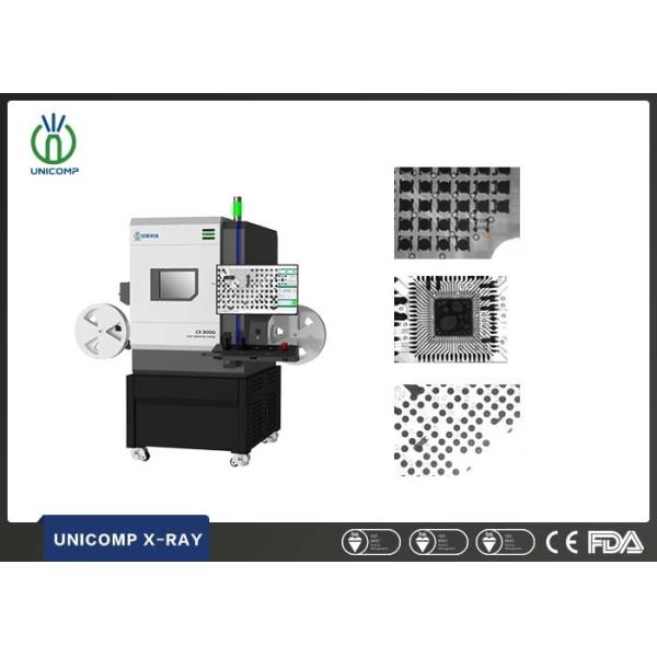 PCBA Micro Focus Desktop X Ray Machine FPD Intensifier , 48mm X 54mm X-Ray Coverage