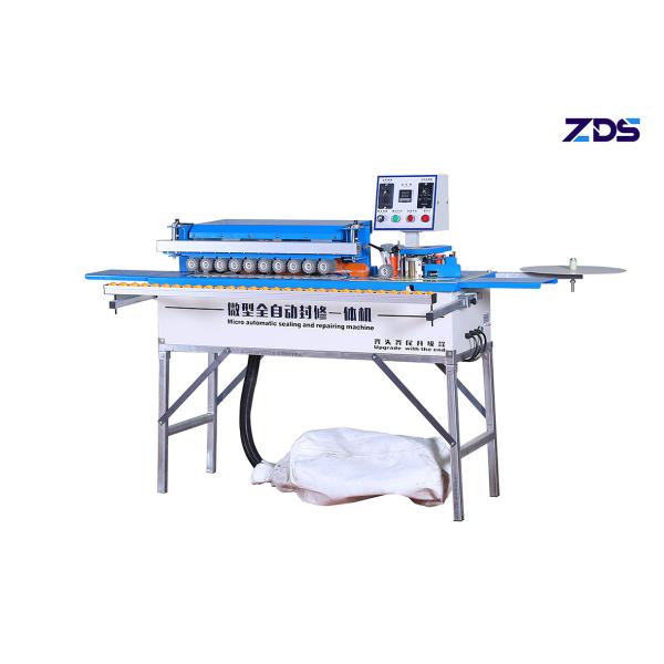 6m/Min Through Feed Edge Banding Trimming Machine 10-60mm MDF Veneer Edge Bander