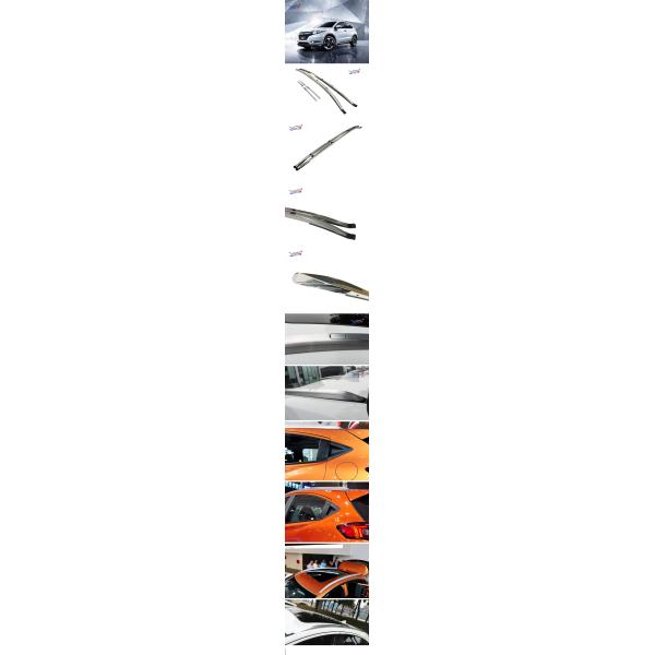 C081 Honda Vezel / Xrv Metal Roof Rails , Small Universal Roof Rack Rails 